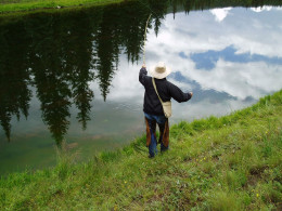 High Mountain Lake fishing near Spar City (photo by b4Studio)